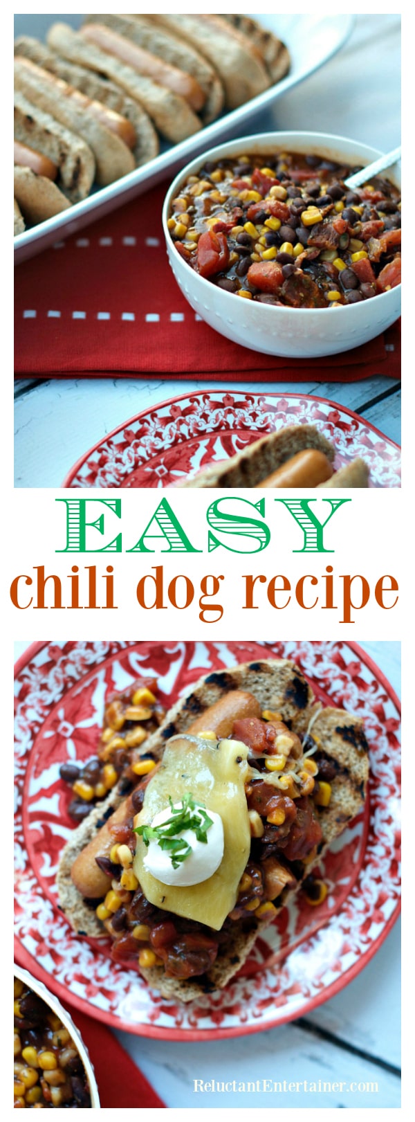 Easy Chili Dog Recipe