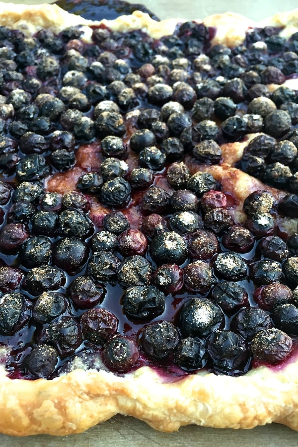 Fresh Berry Tart with Rosemary | ReluctantEntertainer.com