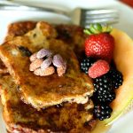 Easy French Toast with Almonds | ReluctantEntertainer.com