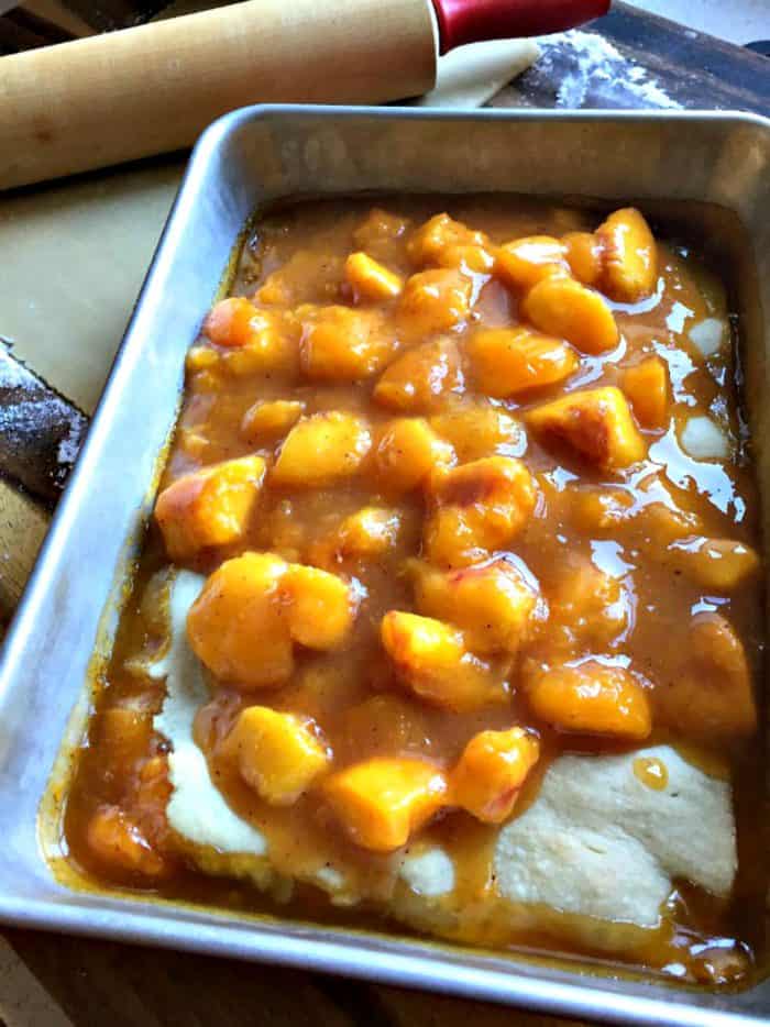 How to make Wonderful Peach Cobbler