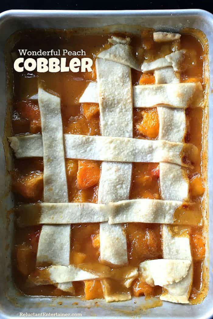 Wonderful Peach Cobbler Recipe