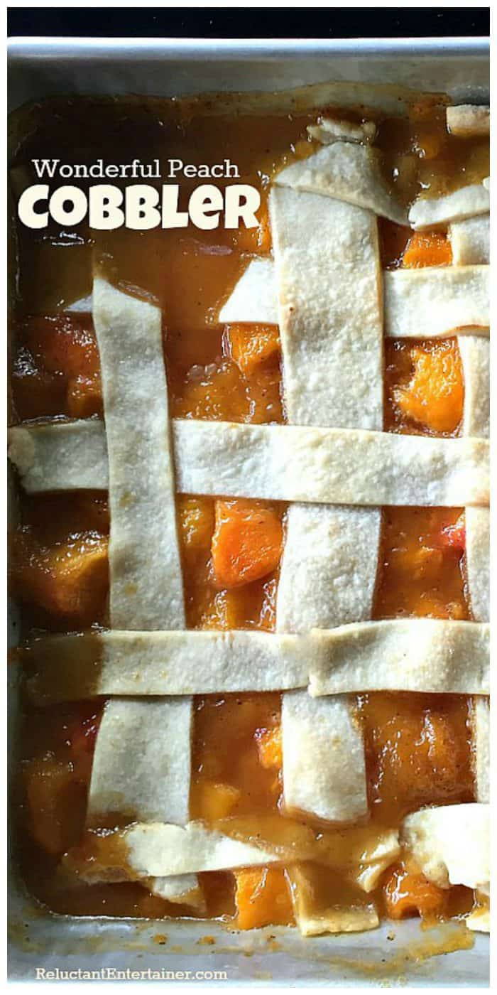 Wonderful Peach Cobbler