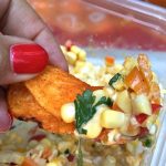 Corn and Mango Dip | ReluctantEntertainer.com