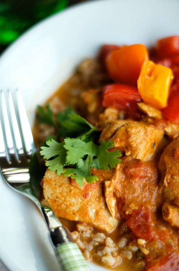 Crock Pot Chicken Tikka Masala | ReluctantEntertainer.com