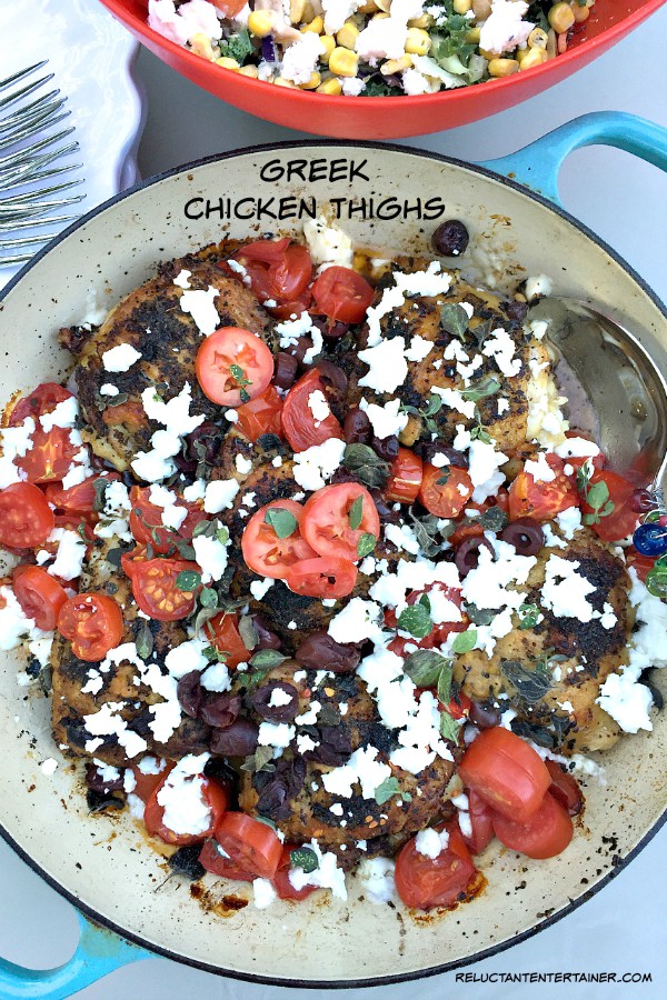 Greek Chicken Thighs