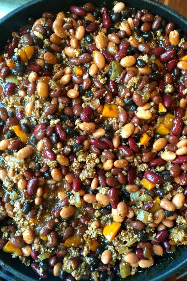 crock pot mixed beans