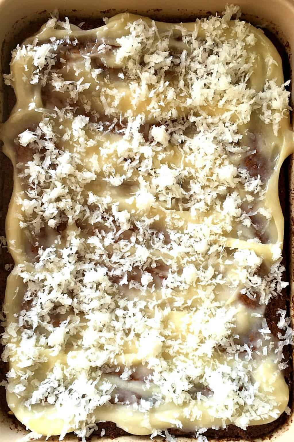 Pineapple Coconut Cake with Cream Cheese Frosting