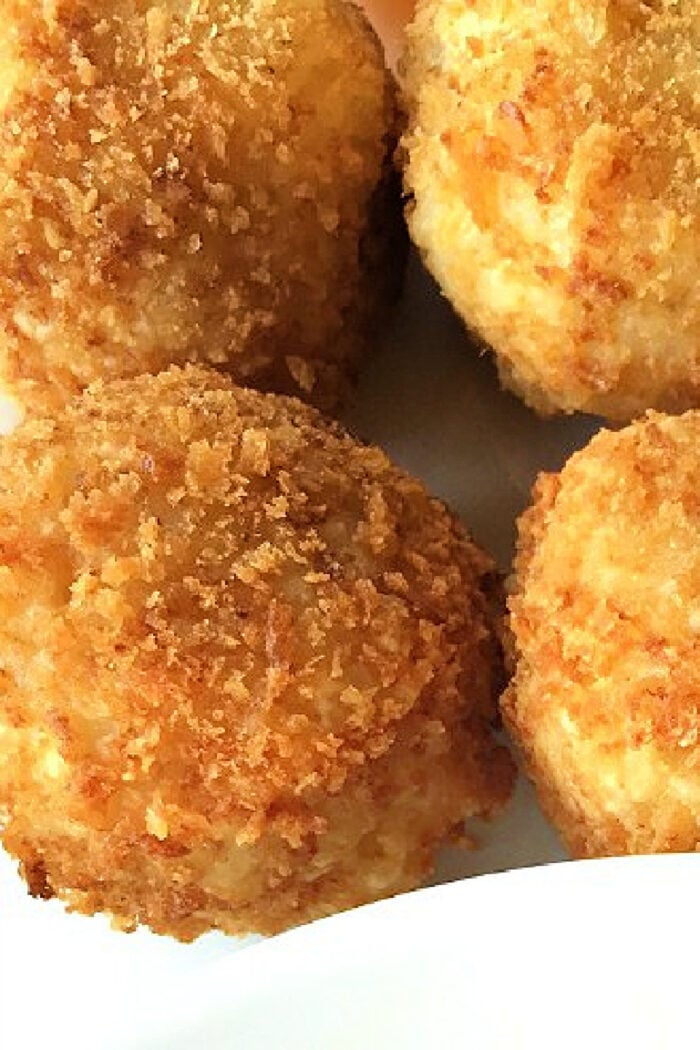 just made Arancini al Forno (rice balls)