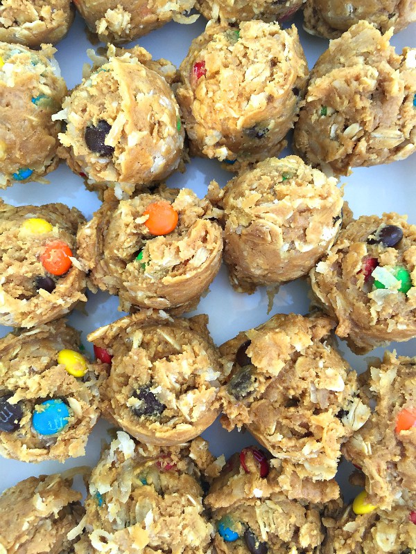 No-Bake Peanut Butter Coconut Cookies