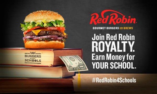 Red Robin's Burgers for Better Schools Program