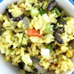 Golden Rice Salad | ReluctantEntertainer.com