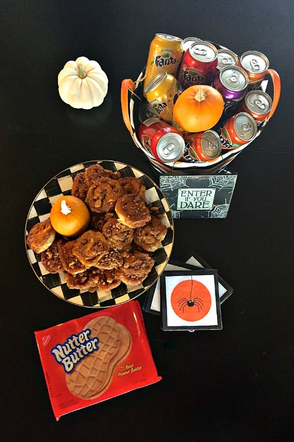 Fanta and Nutter Butter $500 Contest + Cookie Caramel Rolls Recipe #SpookySnackLab