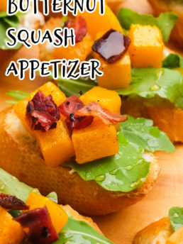 Roasted Butternut Squash Appetizer