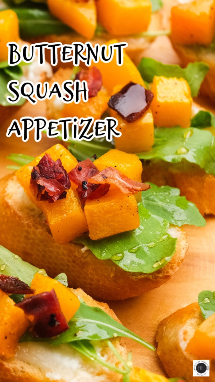 Roasted Butternut Squash Appetizer