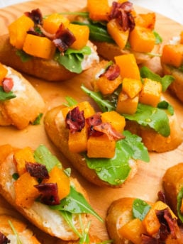 Roasted Butternut Squash Appetizers