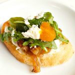 Caramelized Onion Gorgonzola Crostini