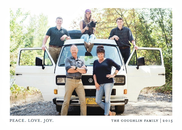 Minted Coughlin Christmas Card 2015