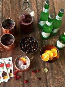 Delicious for the holidays: Cranberry Moscow Mule drink recipe