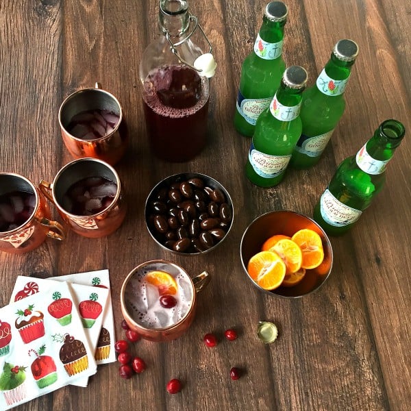 Delicious for the holidays: Cranberry Moscow Mule drink recipe