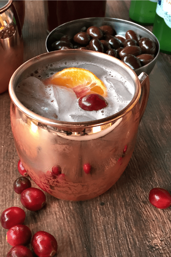 Delicious for the holidays: Cranberry Moscow Mule drink recipe