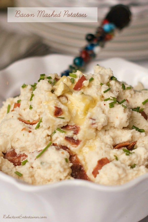 Bacon Mashed Potatoes at Reluctant Entertainer