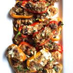 Dressing-Stuffed Mini Peppers