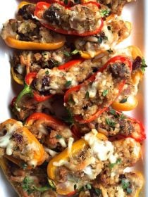 Dressing-Stuffed Mini Peppers