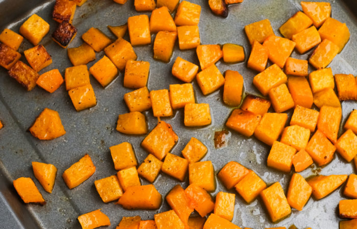 roasting butternut squash