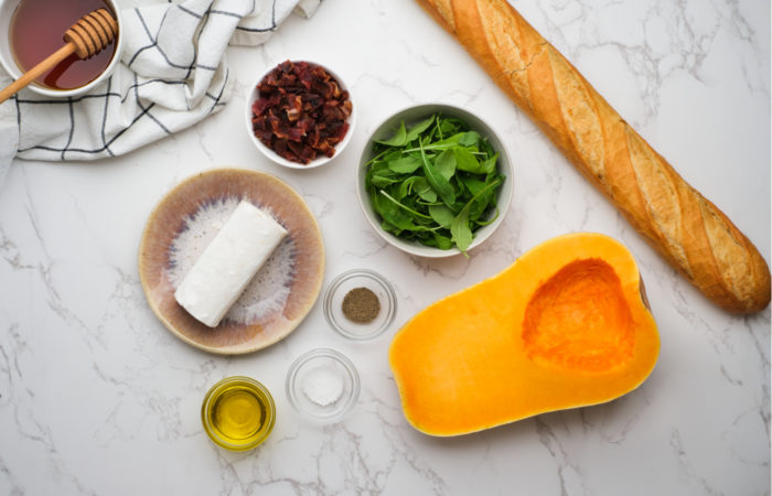 ingredients to make Butternut Squash Appetizer