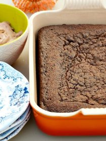 Chocolate Cake with Whipped Cream Chocolate Frosting