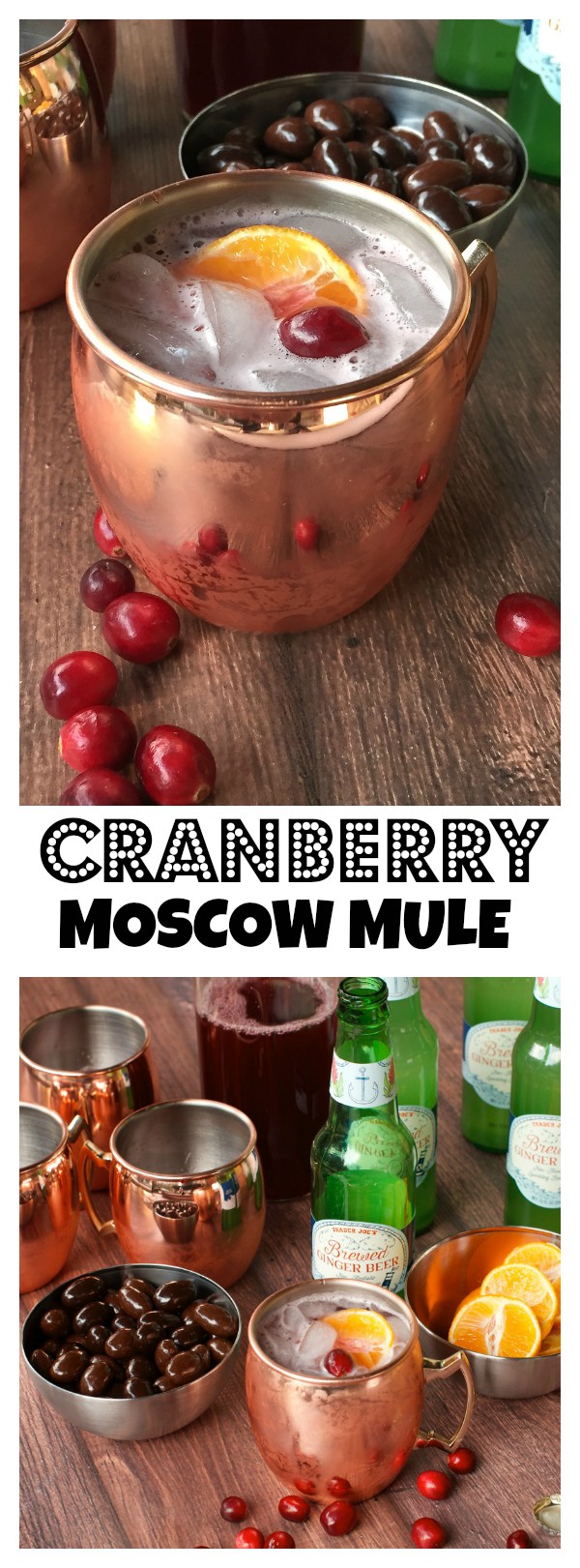 Delicious for the holidays: Cranberry Moscow Mule drink recipe