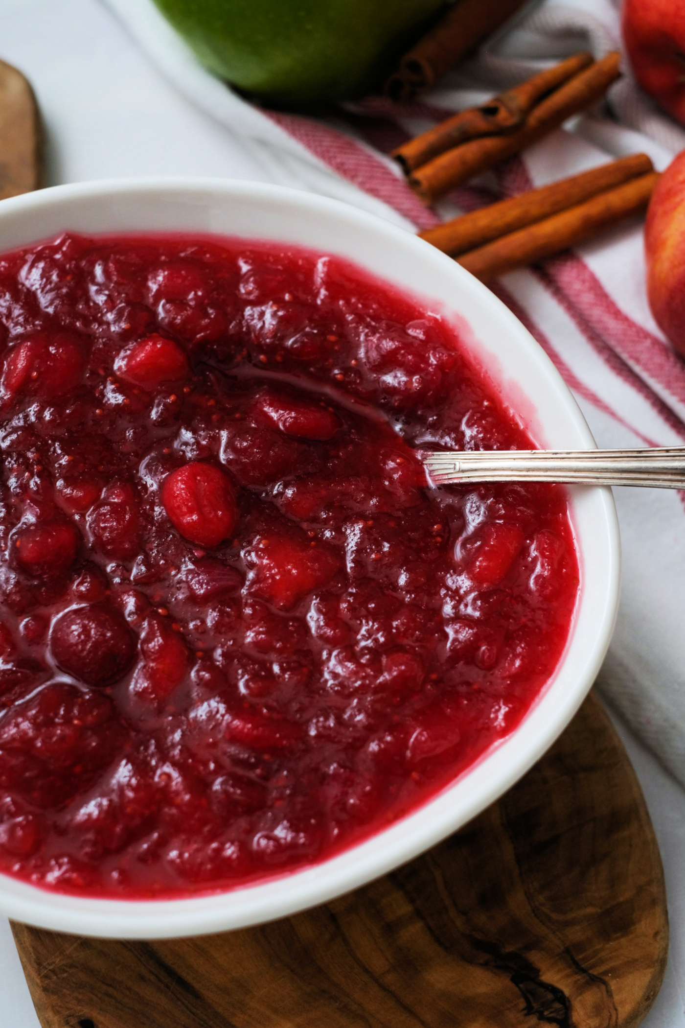 Apple Cranberry Chutney Recipe