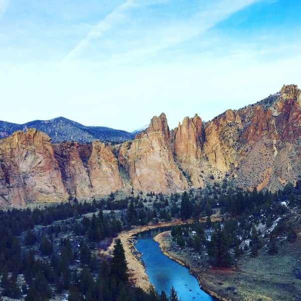 Camping Chicken Noodle Soup - Smith Rock, Bend, OR