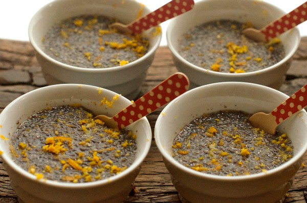 Orange Cinnamon Chia Seed Pudding