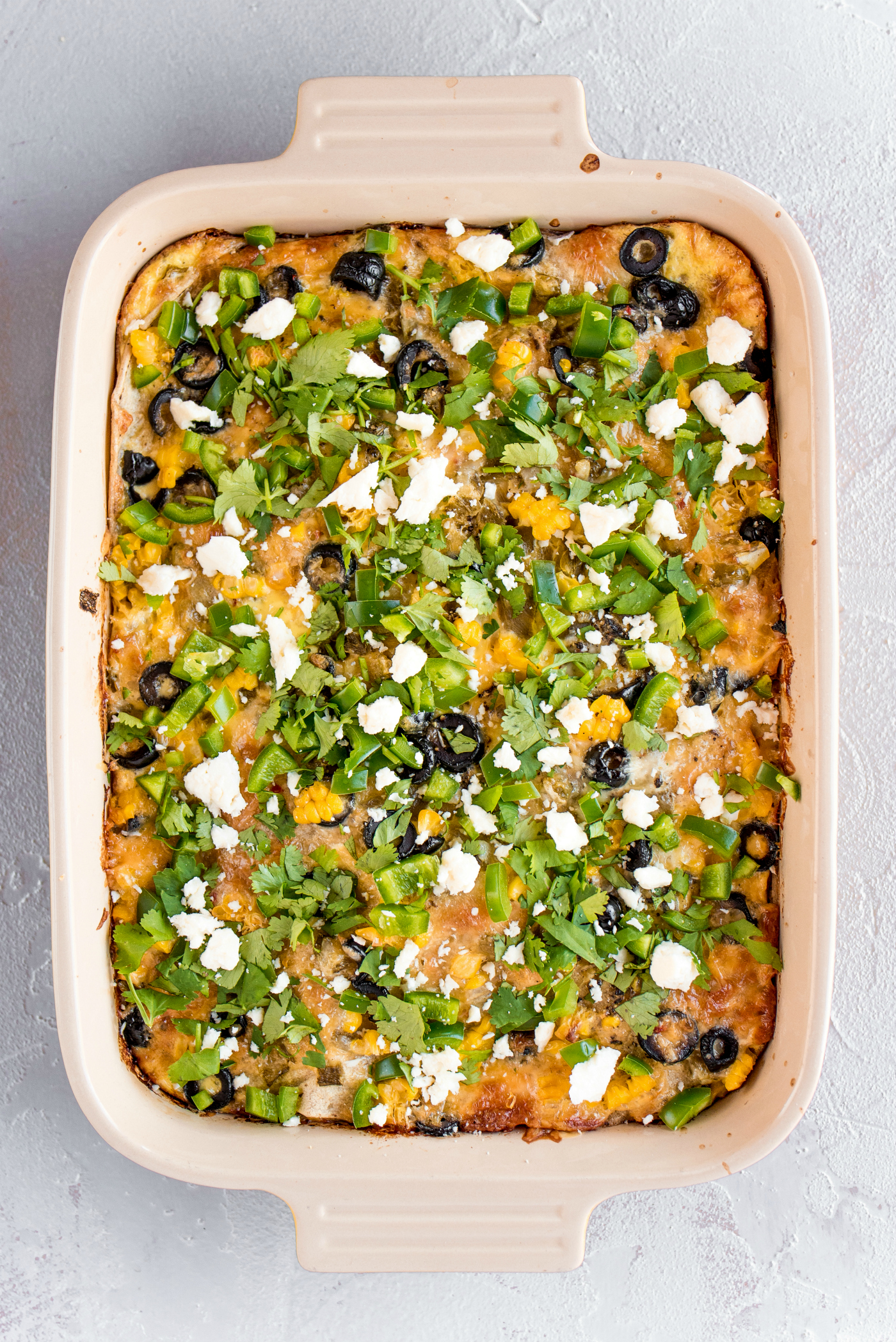 Green Chili Corn Tortilla Strata Reluctant Entertainer