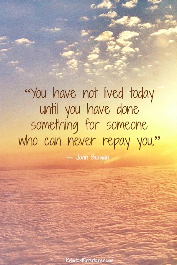 You have not lived today ... quote.