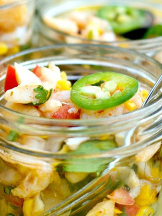 Lighten up entertaining with this fresh, healthy appetizer or salad: Seafood Ceviche