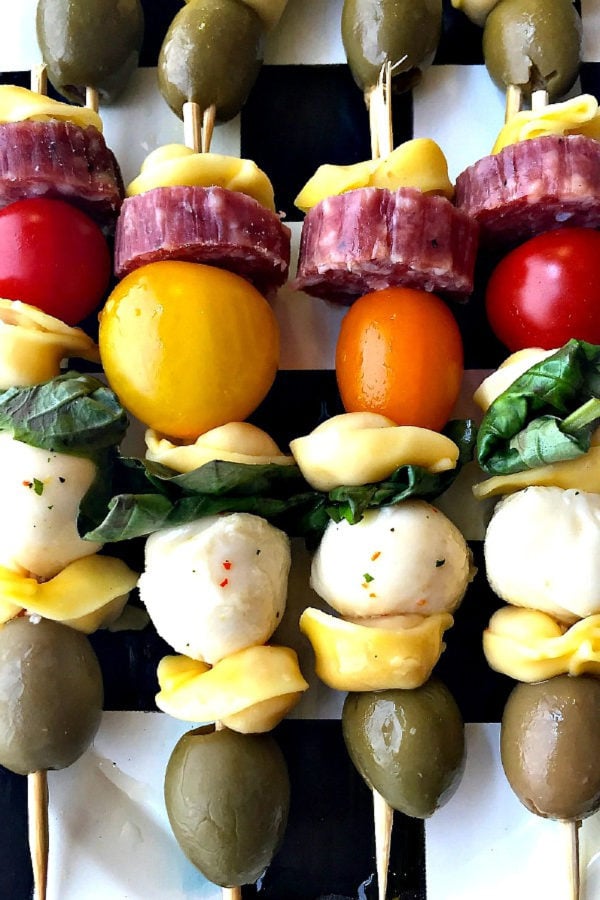 Italian Tortellini Skewers