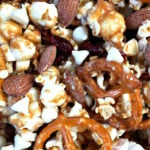 mixture of Almond Butter Pretzel Popcorn