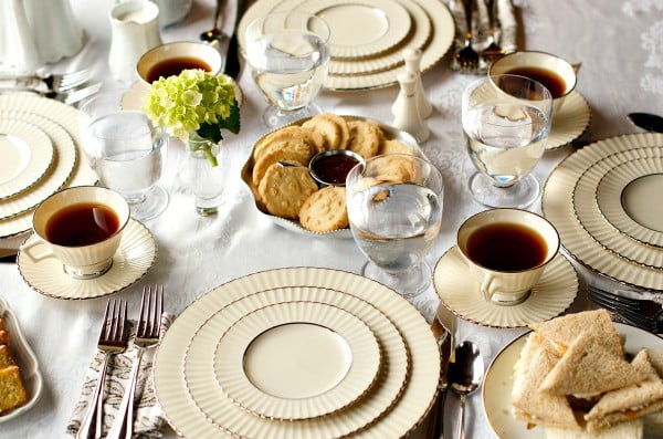 Downton Abbey Lavender Tea Bread - tea