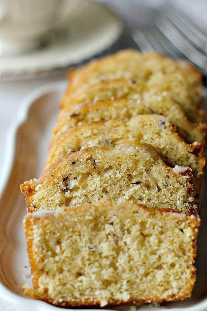 Downton Abbey Lavender Tea Loaf Recipe