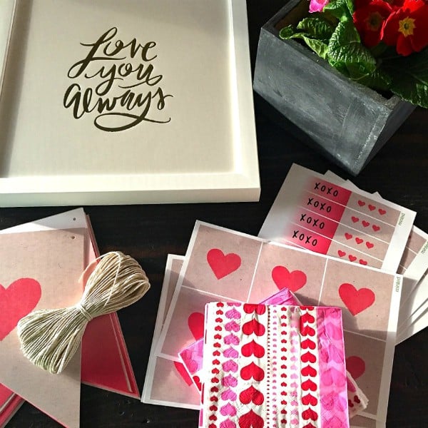 Minted Valentine's Day Party with Strawberry Cupcakes with Ganache