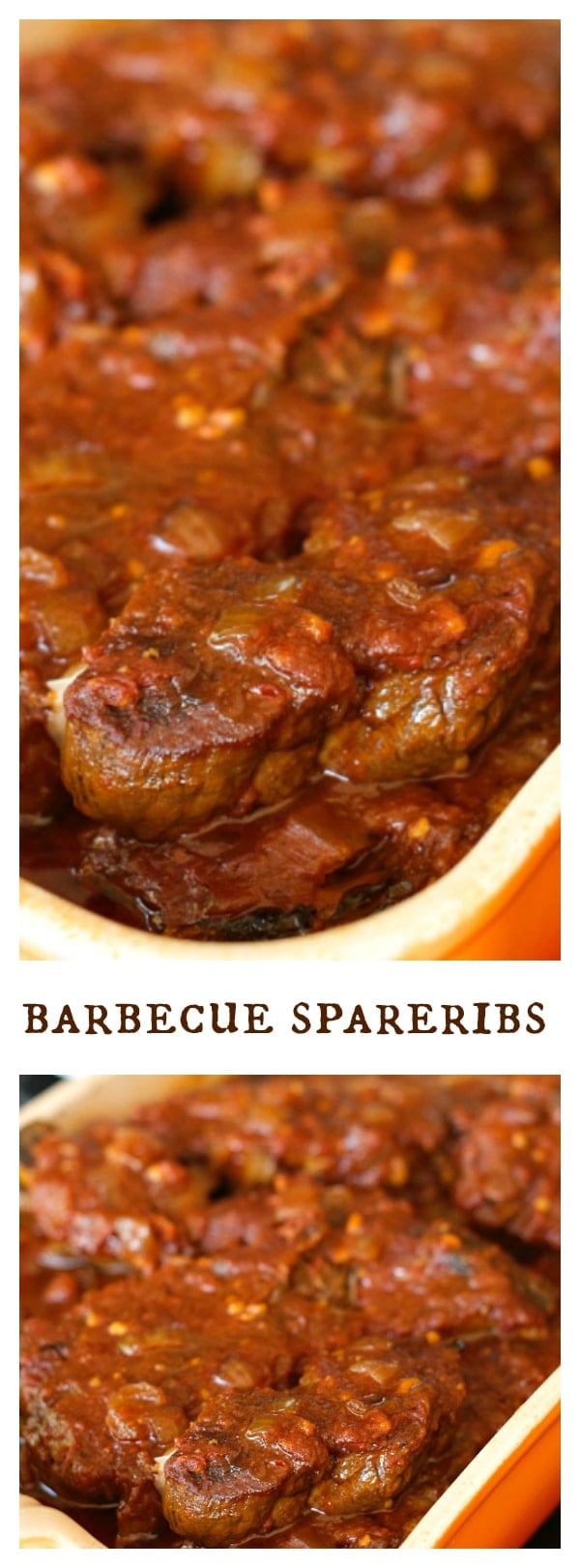 Barbecue Spareribs are slow cooked, and delightful tossed on the barbecue for camping or easy grilling!