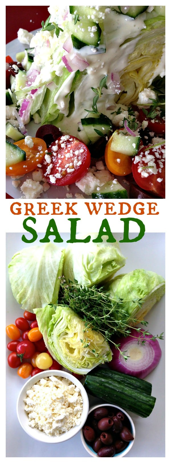 Greek Wedge Salad