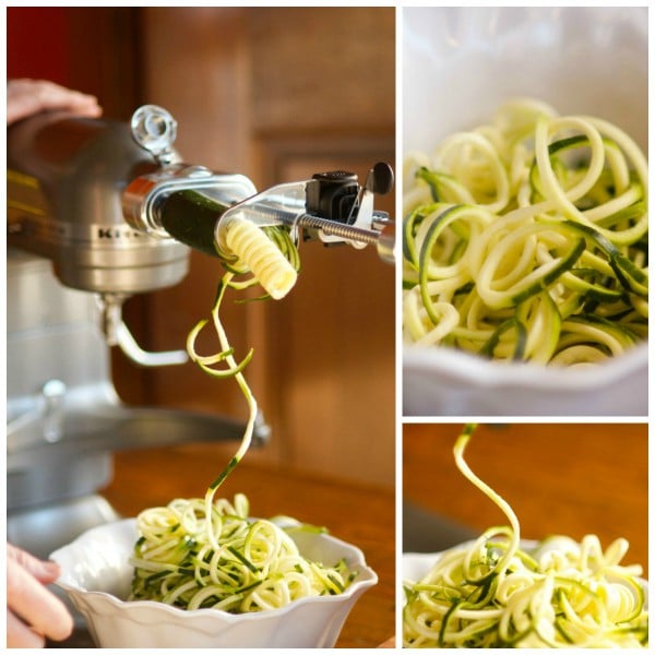 Skinny Marinara Zoodle Pasta