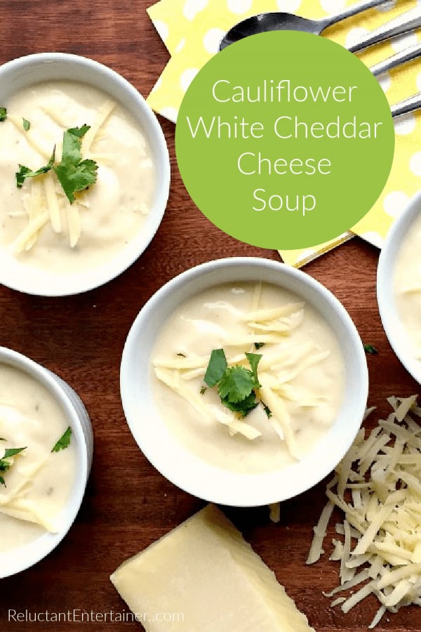 Cauliflower White Cheese Soup