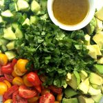 Cucumber Tomato Avocado Salad