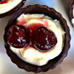 Lemon Cherry Chocolate Cups for easy entertaining