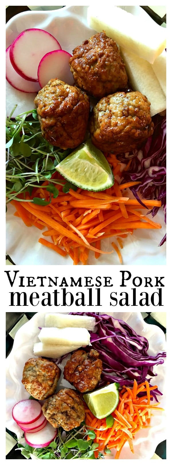 Vietnamese Pork Meatball Salad