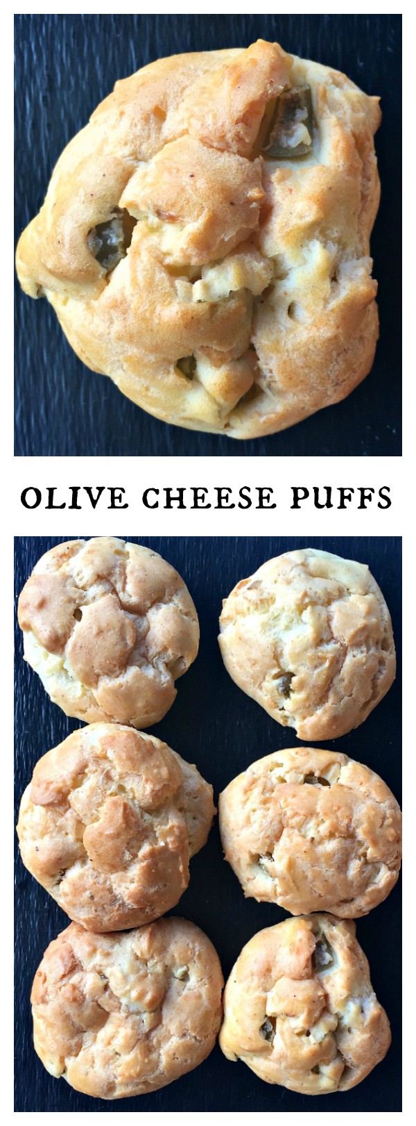 Olive Cheese Puffs